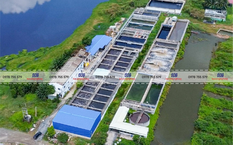 Hệ thống xử lý nước thải tại Khu công nghiệp Xuyên Á