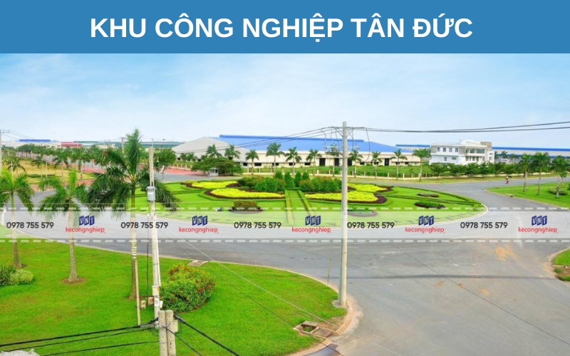 Khu công nghiệp Tân Đức đầu tư cơ sở hạ tầng hiện đại